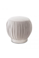 Pleated Round Accent Stool | Liang & Eimil Charlie | Oroatrade