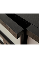 Gray Embossed Leather Cabinet | Liang & Eimil Kamako | OROATRADETRADE.com