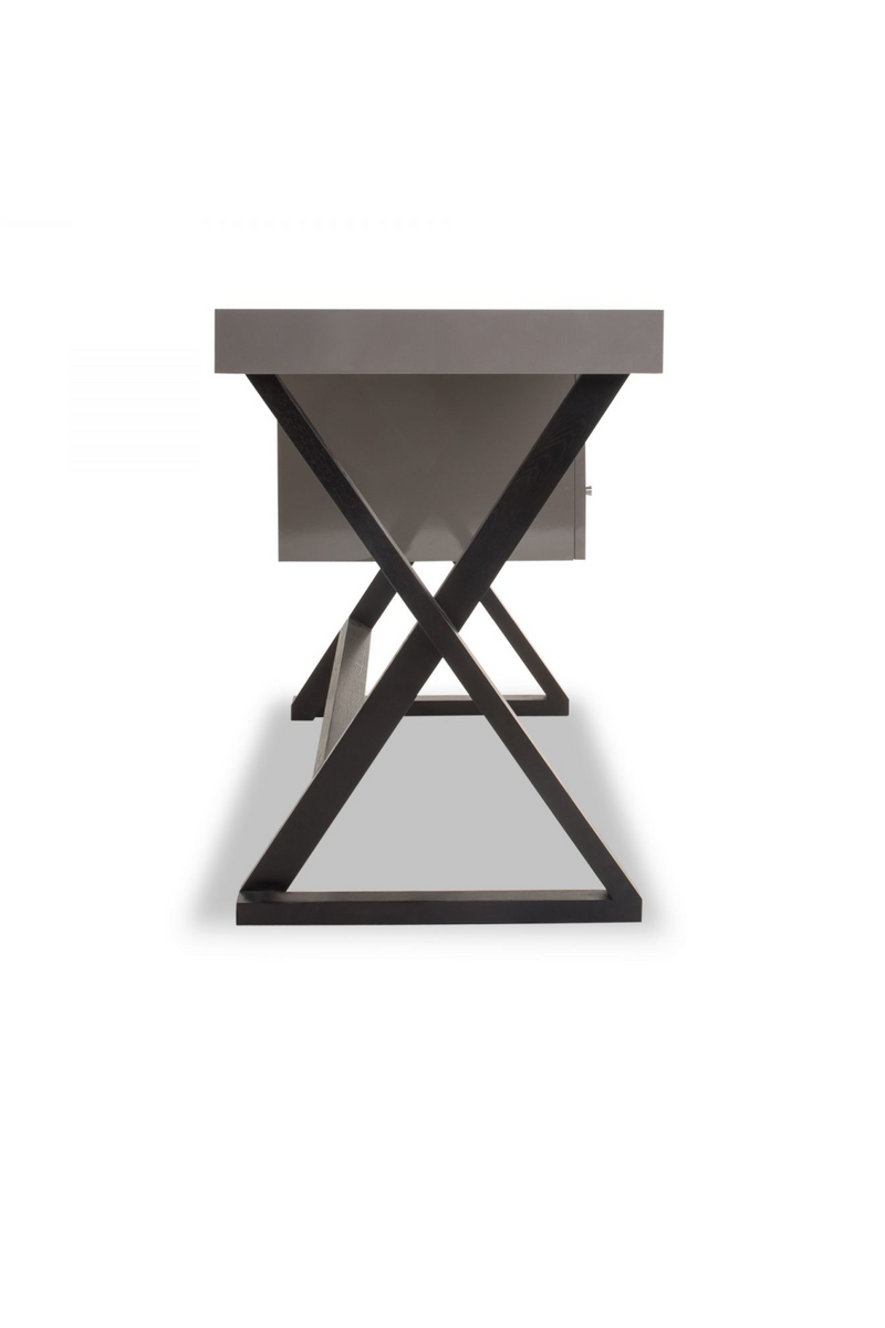 Taupe Wooden Desk | Liang & Eimil Manhattan | OROATRADE