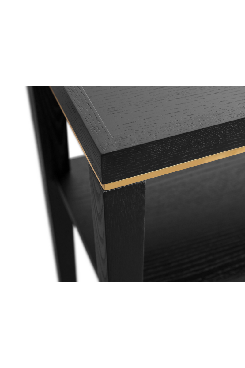 Black Wooden Console Table | Liang & Eimil Otium | OROATRADE
