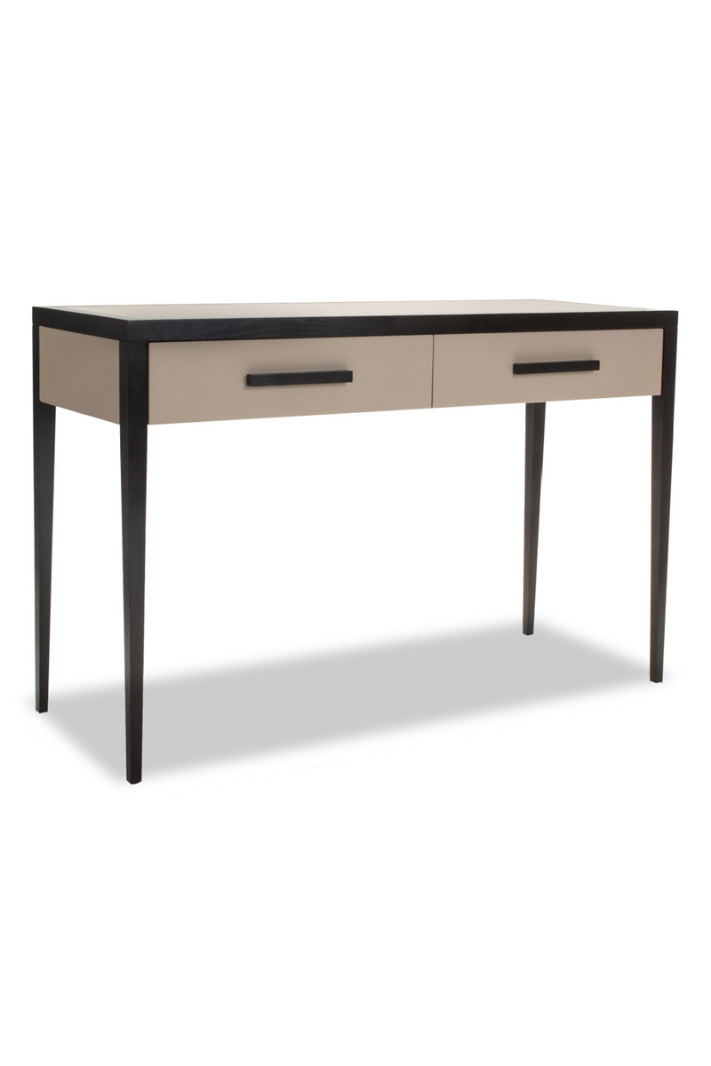 Beige Leather Console Table | Liang & Eimil Liza | Oroatrade