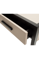 Beige Leather Console Table | Liang & Eimil Liza | Oroatrade
