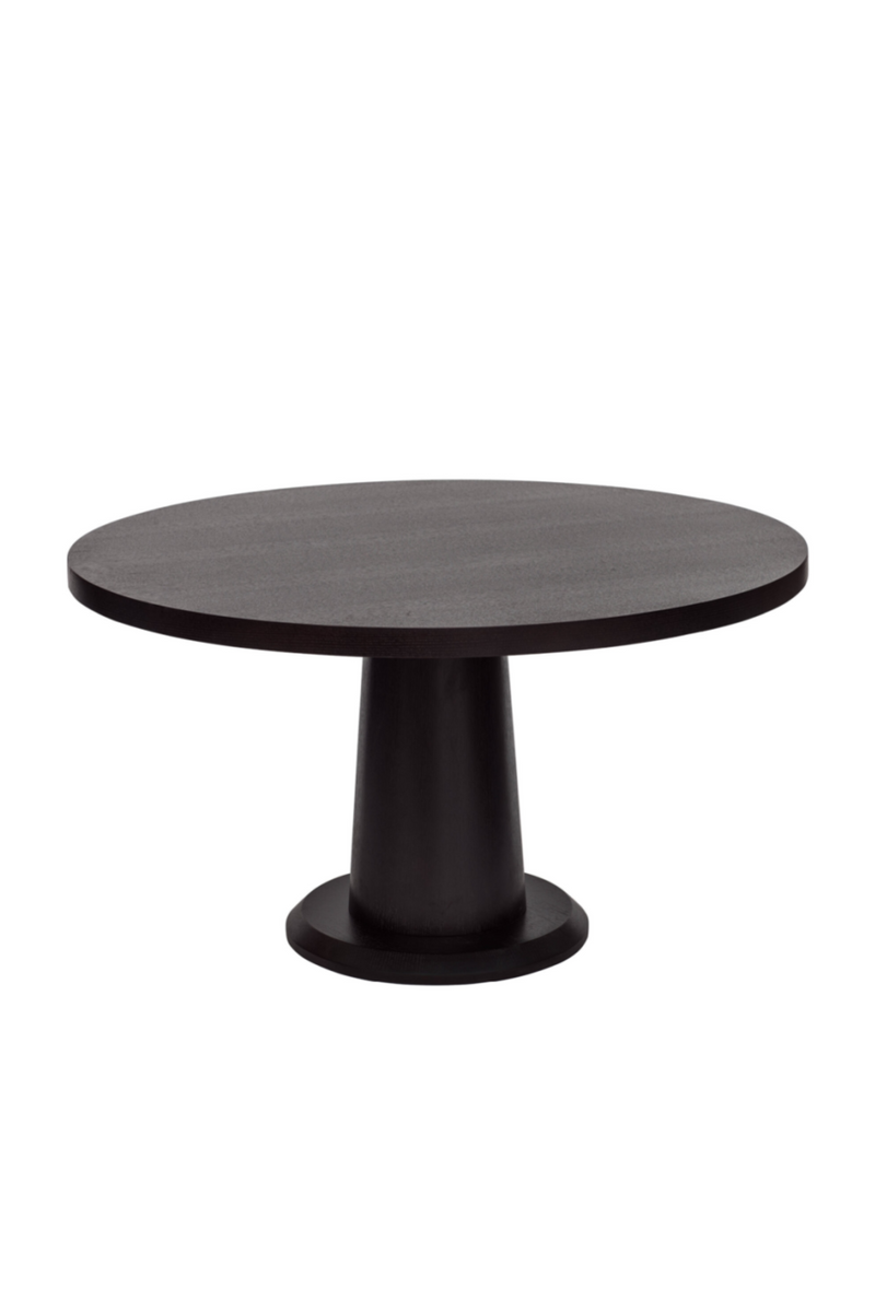 Black Oak Pedestal Dining Table | Liang & Eimil Ancora | OROATRADE