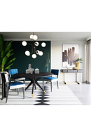 Black Round Oak Dining Table | Liang & Eimil Anthology | Oroatrade.com