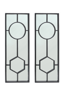 Geometrical Oak Framed Mirror | Liang & Eimil Sloan | Oroatrade