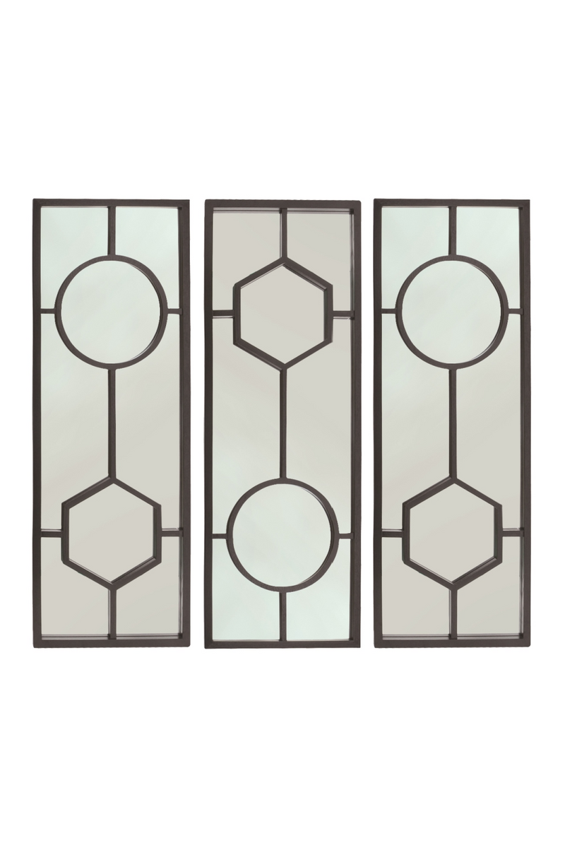 Geometrical Oak Framed Mirror | Liang & Eimil Sloan | Oroatrade
