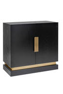 Black Oak Brass Accent Sideboard | Liang & Eimil Belmond | OROATRADE