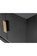 Black Oak Brass Accent Sideboard | Liang & Eimil Belmond | OROATRADE