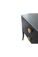 Black Rectangular Bedside Table | Liang & Eimil Orly | OROATRADE