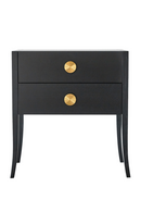 Black Rectangular Bedside Table | Liang & Eimil Orly | OROATRADE