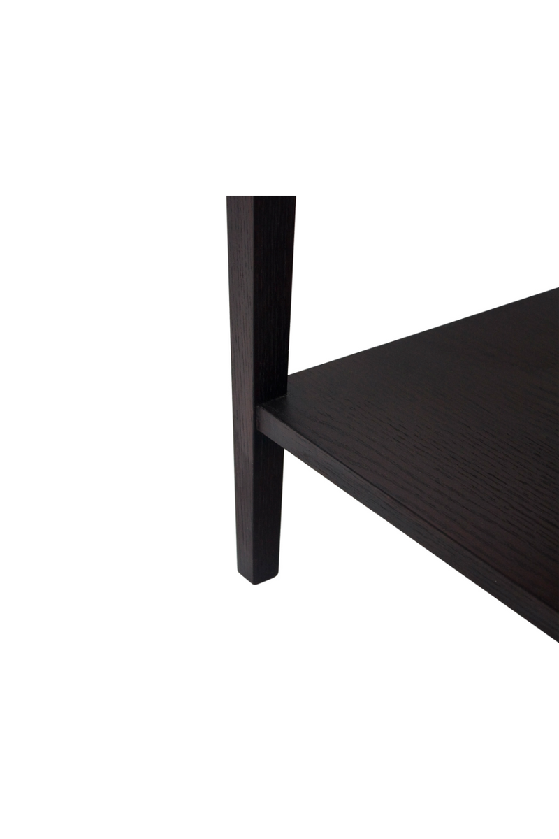 Black Wooden Bedside Table | Liang & Eimil Sina | Oroatrade