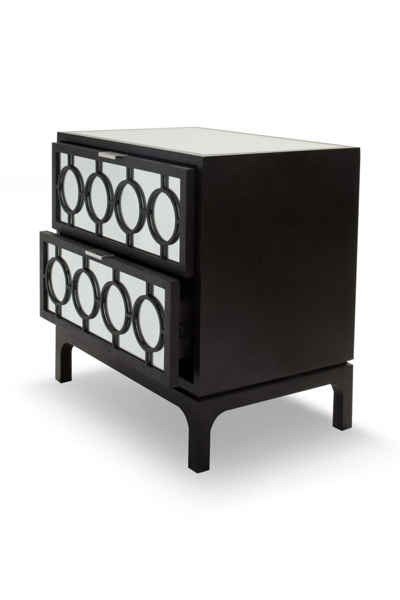 Mirrored Panel Bedside Table | Liang & Eimil Marriott | Oroatrade