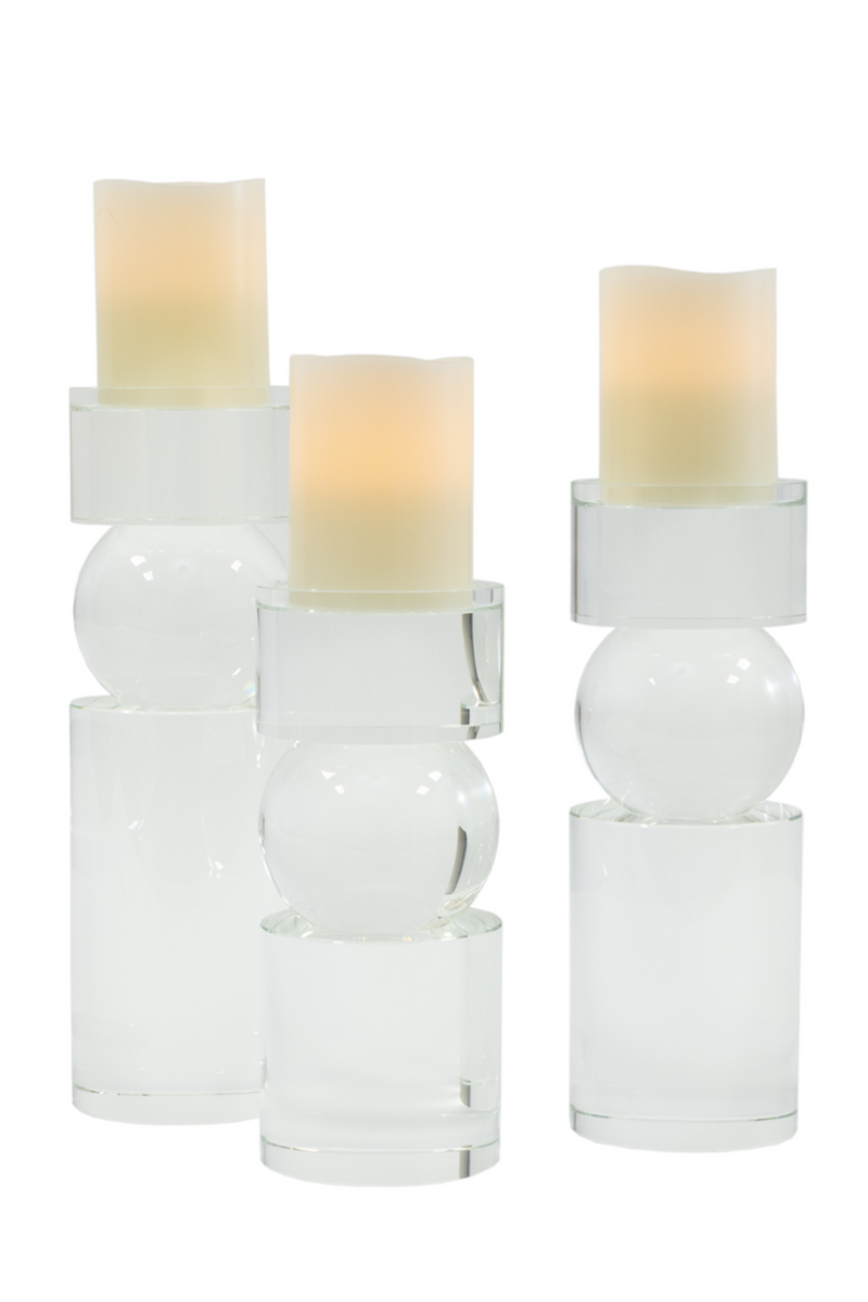 Glass Candle Holder (S) | Liang & Eimil Crystal I | Oroatrade.com