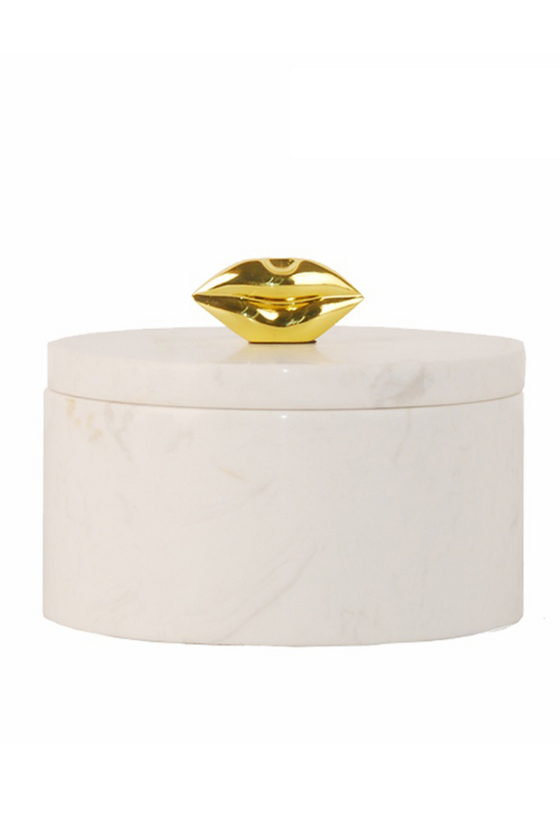 White Marble Modern Storage Jar | Liang & Eimil | Oroatrade