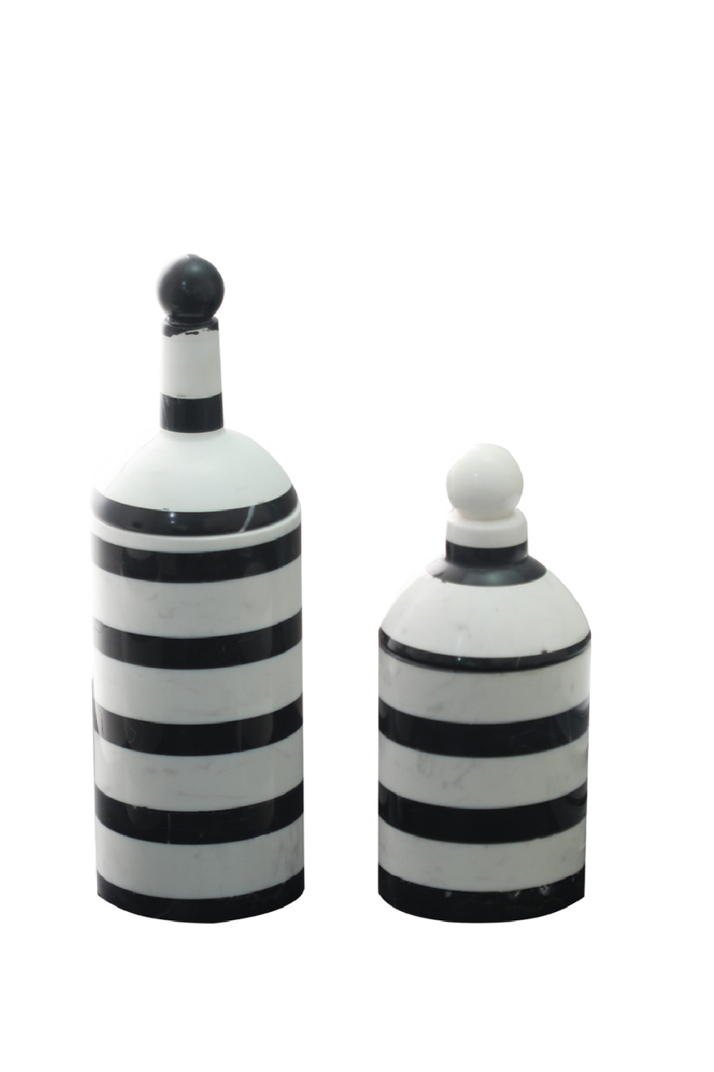 Striped Marble Jar | Liang & Eimil Albion II | Oroatrade.com
