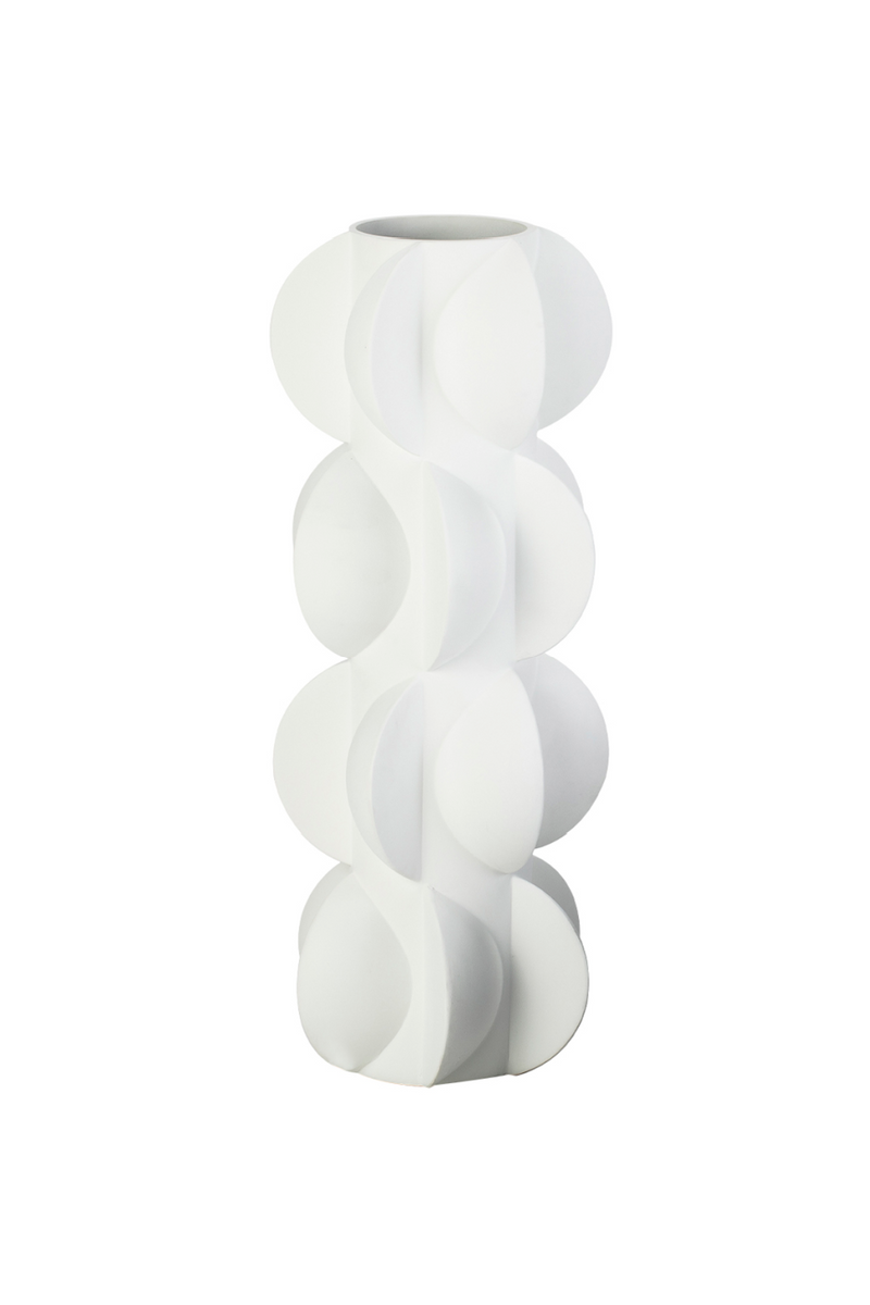 White Sculptural Vase | Liang & Eimil Pillaton I | Oroatrade.com