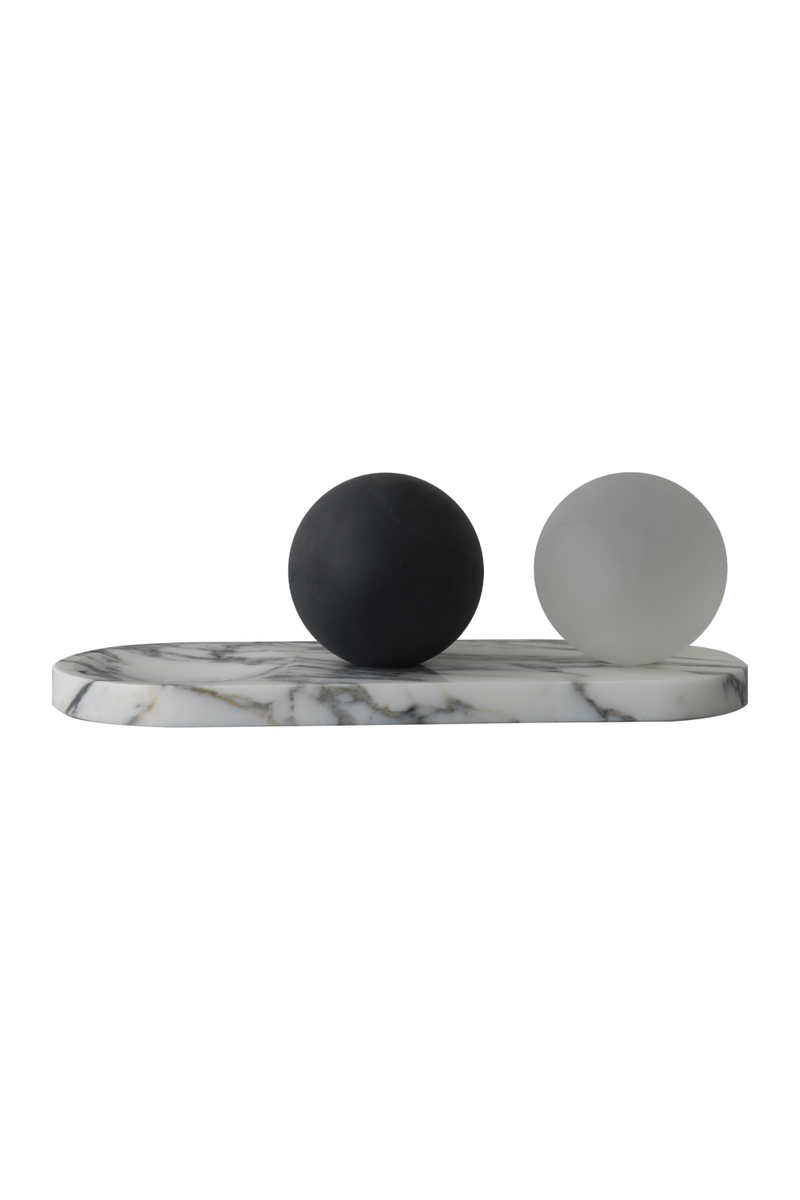 Oval Marble Tabletop Decor | Liang & Eimil Marmolove | Oroatrade.com