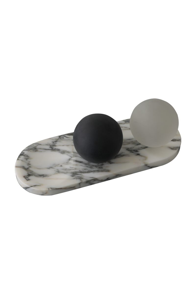 Oval Marble Tabletop Decor | Liang & Eimil Marmolove | Oroatrade.com