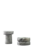 White Marble Candle Holder | Liang & Eimil Lamonte | Oroatrade.com