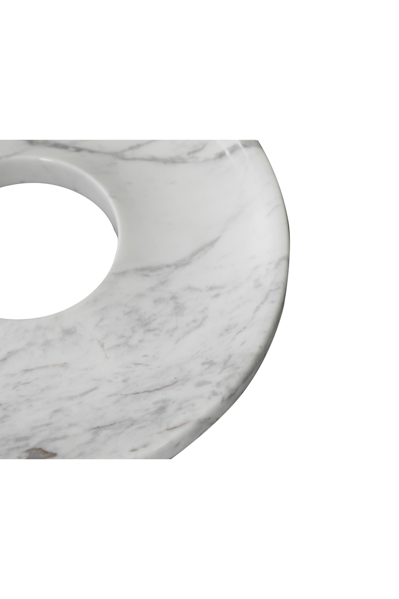 Round White Marble Tray | Liang & Eimil Ivy | Oroatrade.com