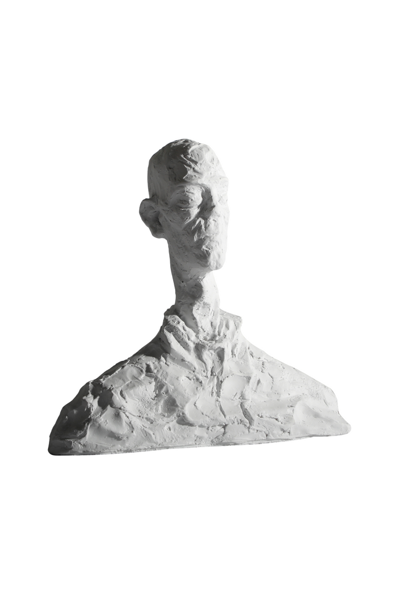 White Cement Man Head Sculpture | Liang & Eimil Barton | OROATRADETRADE.com