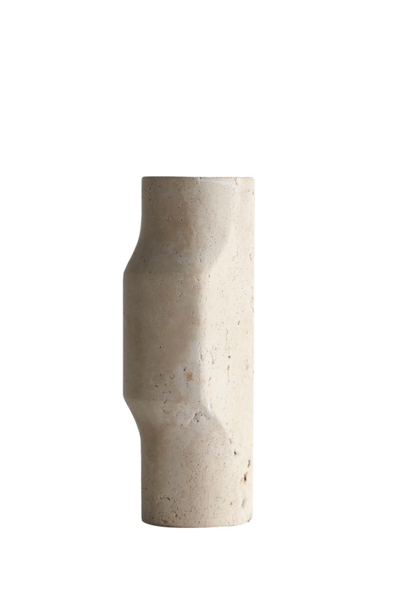 Beige Marble Vase S | Liang & Eimil Oakley | OROATRADETRADE.com