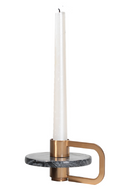 Circular Gray Marble Candle Holder | Liang & Eimil Bennet | Oroatrade.com