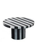 Stripes Marble Round Tray | Liang & Eimil Monochrome | Oroatrade.com