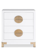 White Metal 4-Drawer Chest | Liang & Eimil Otium | OROATRADETRADE.com