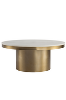 White Round Marble Coffee Table | Liang & Eimil Camden | Oroatrade.com