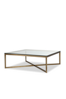 Clear Glass Square Coffee Table | Liang & Eimil Musso | Oroatrade.com