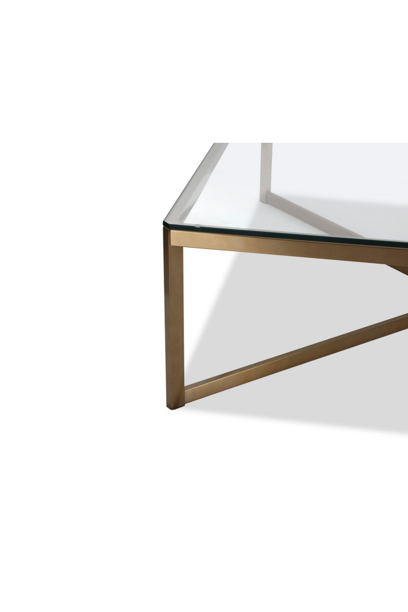 Brass Rectangular Coffee Table | Liang & Eimil Musso | OROATRADE