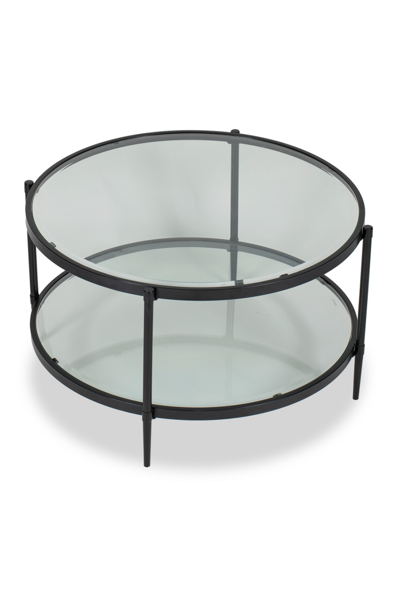 Industrial Brown Round Coffee Table | Liang & Eimil Adlon | OROATRADE