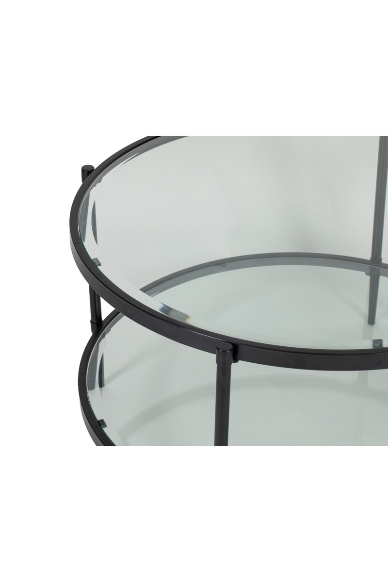 Industrial Brown Round Coffee Table | Liang & Eimil Adlon | OROATRADE