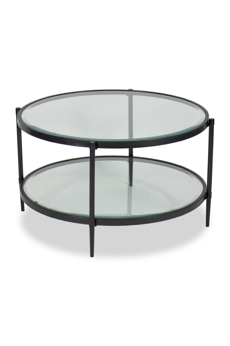 Industrial Brown Round Coffee Table | Liang & Eimil Adlon | OROATRADE