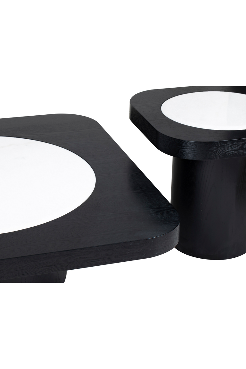 Black Ash Pedestal Coffee Table | Liang & Eimil Mythos | OROATRADE