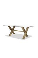 Clear Glass Dining Table | Liang & Eimil Zaha | Oroatrade
