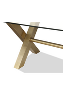 Clear Glass Dining Table | Liang & Eimil Zaha | Oroatrade