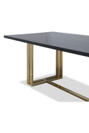 Black Rectangular Ash Dining Table | Liang & Eimil Lennox | OROATRADE