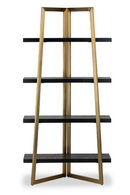 Black 4-Shelf Wooden Bookcase | Liang & Eimil Andaz | OROATRADETRADE.com
