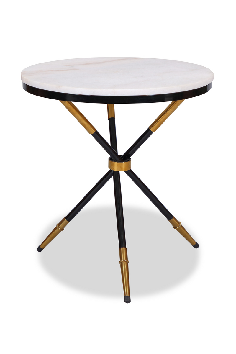 Round Marble Tripod Side Table | Liang & Eimil Eton | Oroatrade