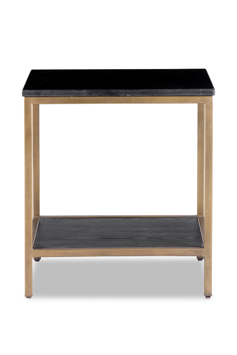 Black Marble Side Table | Liang & Eimil Max | Oroatrade.com