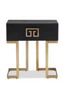 Rectangular Brass Bedside Table | Liang & Eimil Nobbu | Oroatrade.com