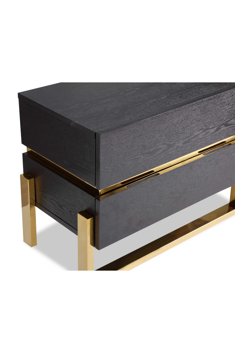 Gold Accent Bedside Table | Liang & Eimil Enigma | Oroatrade