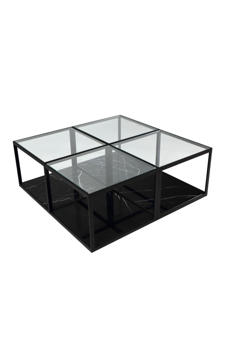 Black Marble Coffee Table Set | Liang & Eimil Tamon | OROATRADE