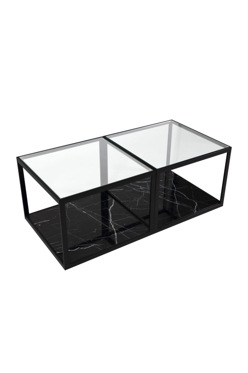 Black Marble Coffee Table Set | Liang & Eimil Tamon | OROATRADE