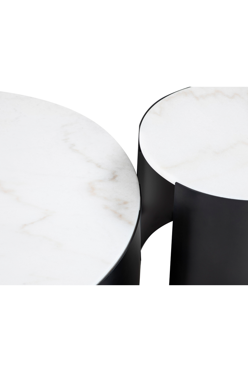 White Marble Top Side Table | Liang & Eimil Samba | OROATRADE