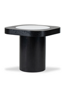 Black Ash Pedestal Side Table | Liang & Eimil Mythos | OROATRADE
