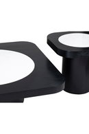 Black Ash Pedestal Side Table | Liang & Eimil Mythos | OROATRADE