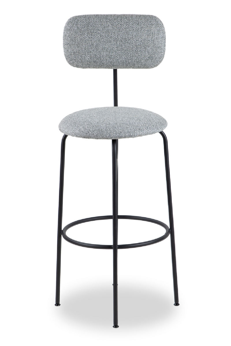 Gray Upholstered Barstool | Liang & Eimil Seclus | Oroatrade.com